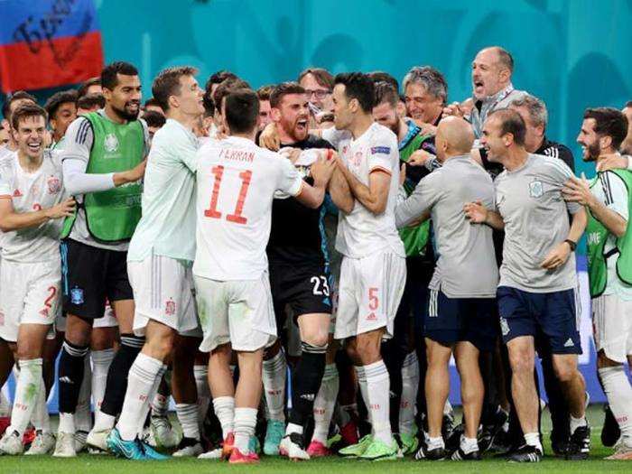 Switzerland 1 - 1 Spain (1-3 on pens) | EURO 2020, Quarter Final | 02.07.21